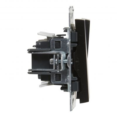 Suno Łącznik Świecznikowy - 10 Ax - 250V - Zaciski Automatyczne Czarny 721405 LEGRAND (721405)