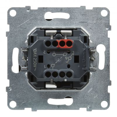 Suno Łącznik Schodowy - 10 Ax - 250V - Zaciski Automatyczne Czarny 721406 LEGRAND (721406)