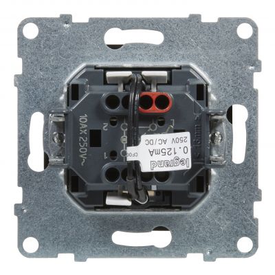 Suno Łącznik Schodowy Z Podświetleniem - 10 Ax - 250V - Zaciski Automatyczne Czarny 721416 LEGRAND (721416)