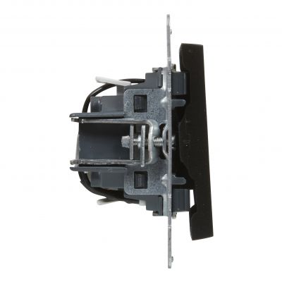 Suno Łącznik Schodowy Z Podświetleniem - 10 Ax - 250V - Zaciski Automatyczne Czarny 721416 LEGRAND (721416)
