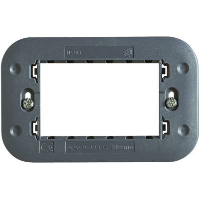 Axolute - Uchwyt 3 Moduły Na Wkręty H4703 LEGRAND (H4703)