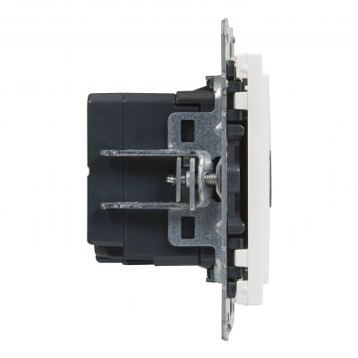 Suno Gniazdo Antenowe Tv-R-2Xsat Końcowe 1.5 Db Aluminium 721370 721131 LEGRAND (721131)