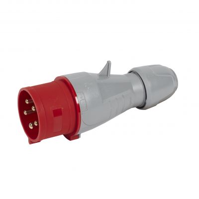 P17 Tempra Pro Wtyczka Przenośna 32A 3P+N+Z 400V IP44 555239 LEGRAND (555239)