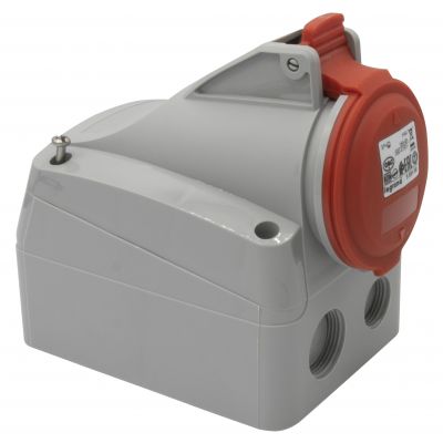 P17 Tempra Pro Gniazdo Stałe 16A 3P+Z 400V IP44 555158 LEGRAND (555158)