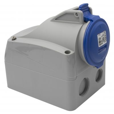 P17 Tempra Pro Gniazdo Stałe 32A 2P+Z 230V IP44 555254 LEGRAND (555254)