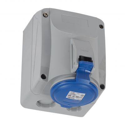 P17 Tempra Pro Gniazdo Stałe 32A 2P+Z 230V IP44 555254 LEGRAND (555254)