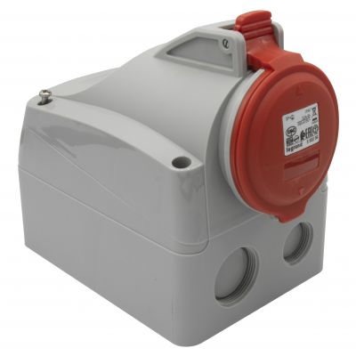 P17 Tempra Pro Gniazdo Stałe 32A 3P+Z 400V IP44 555258 LEGRAND (555258)