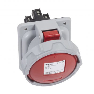 Gniazdo Tablicowe 63A 3P+Z 415V IP66/67 555588 LEGRAND (555588)