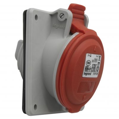 P17 Tempra Pro Gniazdo Tablicowe 16A 3P+Z 400V IP44 555188 LEGRAND (555188)