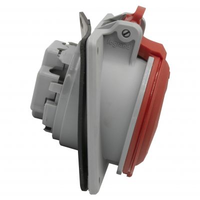 P17 Tempra Pro Gniazdo Tablicowe 16A 3P+N+Z 400V IP44 555189 LEGRAND (555189)