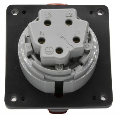P17 Tempra Pro Gniazdo Tablicowe 16A 3P+N+Z 400V IP44 555189 LEGRAND (555189)