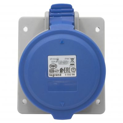 P17 Tempra Pro Gniazdo Tablicowe 32A 3P+N+Z 230V IP44 555286 LEGRAND (555286)