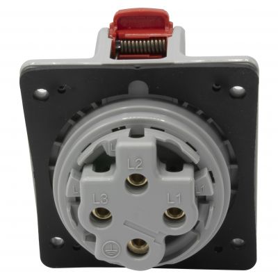 P17 Tempra Pro Gniazdo Tablicowe 32A 3P+Z 400V IP44 555288 LEGRAND (555288)