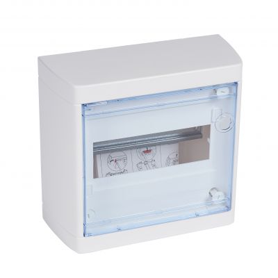 Rozdzielnica Modułowa 1X8 Natynkowa IP40 Nedbox (Drzwi Transparentne) 601245 LEGRAND (601245)