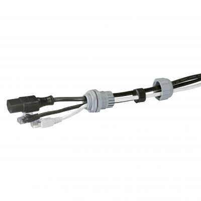 Dławnica Kablowa Poliamidowa M25 IP66 Z Membraną 3X(3,5-6,5) Szara Iso 25 098049 LEGRAND (098049)