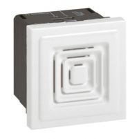 Mosaic Sygnalizator Dźwiękowy 2 Moduły Biały 25Ma-230V 076641 LEGRAND (076641)