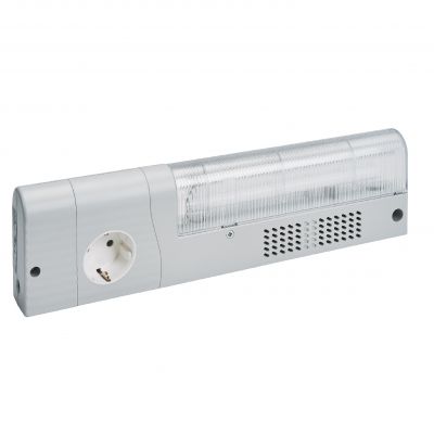 Zestaw Oświetlenia Do Szaf 11W Z Gniazdem Schuko Mocowanie Śrubowe 048233 LEGRAND (048233)