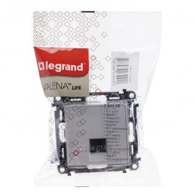 Valena Life Gniazdo 1Xrj 11 Białe 753138 LEGRAND (753138)