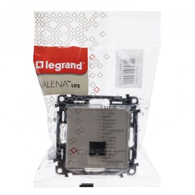 Valena Life Gniazdo 1Xrj 12 Kremowe 753238 LEGRAND (753238)