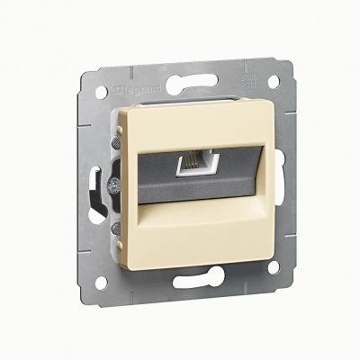 Cariva Gniazdo Telefoniczne 1Xrj11 Krem Produkt wycofany LEGRAND (773738)
