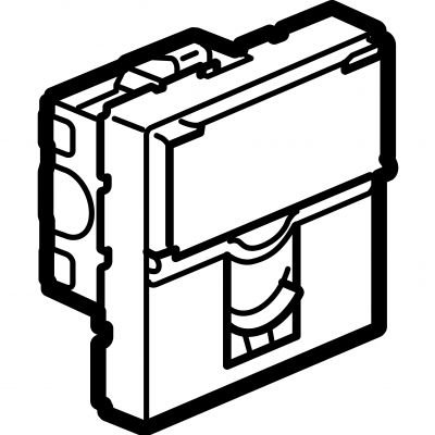 M45:2M 1Xrj45 Kat6A Stp 076576 LEGRAND (076576)