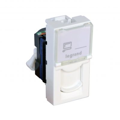 M45:1M 1Xrj45 Kat6 Utp Antybak 076581 LEGRAND (076581)
