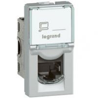M45: 1M 1Xrj45 Kat. 6A Utp Alu 079471 LEGRAND (079471)