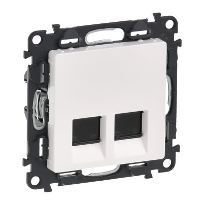 Valena Life Gniazdo 2Xrj 45 Kat. 6A Stp Białe 753149 LEGRAND (753149)