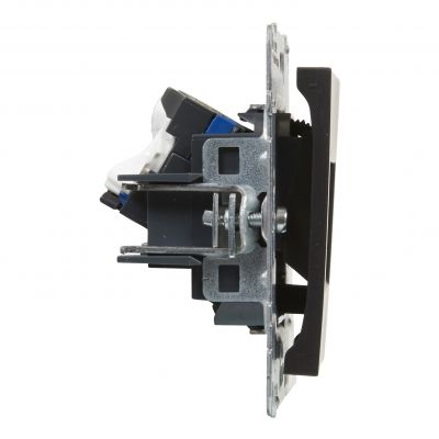 Suno Gniazdo Komputerowe 2Xrj45/Kat 5E Utp Aluminium 721351 721453 LEGRAND (721453)