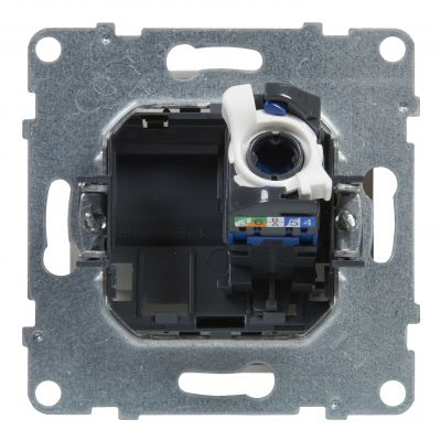 Suno Gniazdo Komputerowe 2Xrj45/Kat 6 Utp Czarny 721453 721152 LEGRAND (721152)