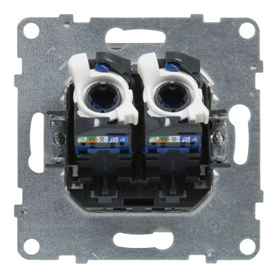 Suno Gniazdo Komputerowe Rj45/Kat 5E Utp Czarny 721450 721153 LEGRAND (721153)