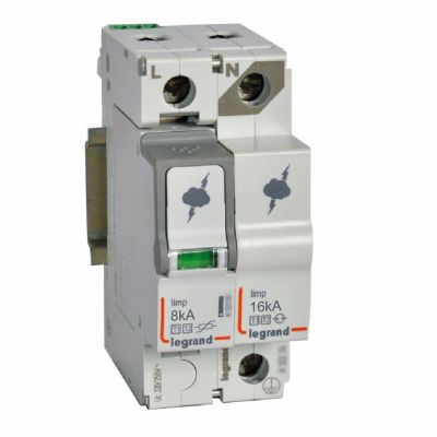 Ogranicznik Przepięć T1+T2 8/50 1P+N 412256 LEGRAND (412256)