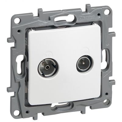 Niloe/Niloe Selection -Gniazdo Tv-Rd Zakończeniowe 10Db Białe 664562 LEGRAND (664562)