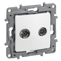 Niloe/Niloe Selection Gniazdo Tv-Sat Przelotowe 14Db Białe 764557 LEGRAND (764557)