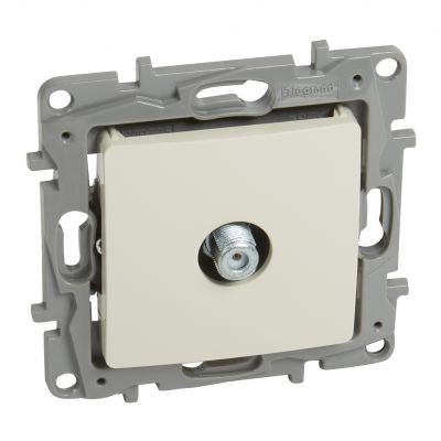 Niloe Gniazdo Tv Typ F Typu Gwiazda 0-2400 Mhz 1Db Kremowe 764650 LEGRAND (764650)