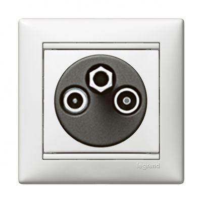 Valena Gniazdo Tv-Rd-Sat Typu Gwiazda Białe 774435 LEGRAND (774435)