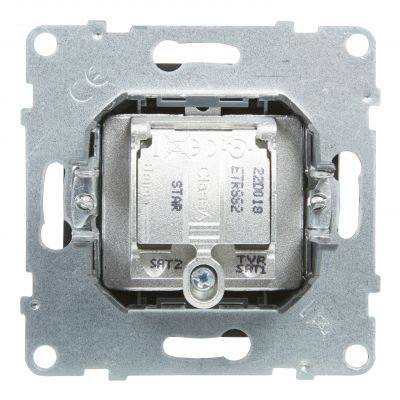Suno Gniazdo Antenowe Tv-R-Sat Końcowe 2 Przewody 1.5 Db Aluminium 721371 721470 LEGRAND (721470)