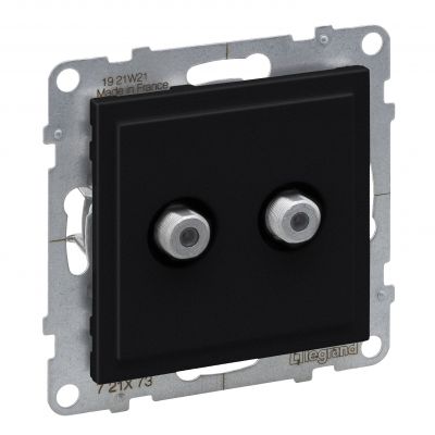Suno Gniazdo Antenowe Tv Przelotowe 14 Db Aluminium 721365 721473 LEGRAND (721473)