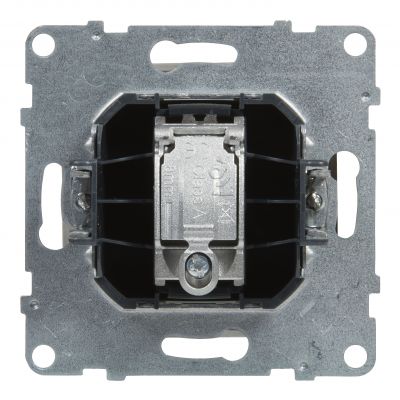 Suno Gniazdo Antenowe Tv Typ &Quot;F&Quot; 1.5 Db + Rj45 Kat 6 Utp Czarny 721462 721163 LEGRAND (721163)