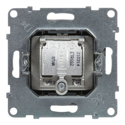 Suno Gniazdo Antenowe Tv-R-Sat Końcowe 2 Przewody 1.5 Db Biały 721171 721370 LEGRAND (721370)