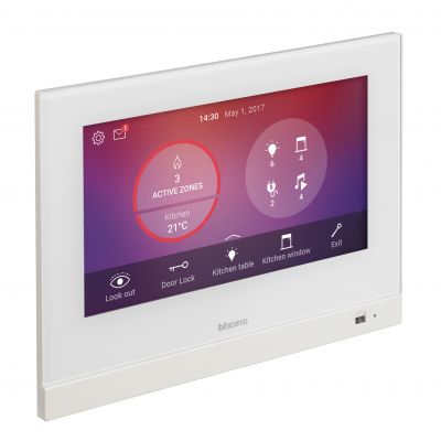 Home Touch - Ekran Dotykowy 7 Do Sterowania Systemem Myhome - Kolor Biały Bticino 3488W LEGRAND (3488W)