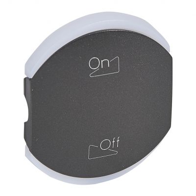 Mh:Klawisz On-Off Dźwięk 2M Grafit 064844 LEGRAND (064844)