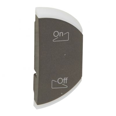 Mh:Klawisz Prawy On-Off Dźwię 1M Grafit 064852 LEGRAND (064852)