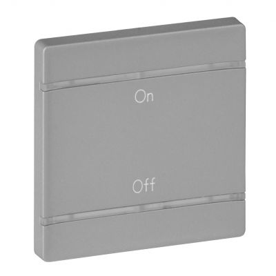 Mh:Klawisz On-Off 2M Alu 755172 LEGRAND (755172)