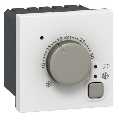 Mosaic Termostat Elektroniczny 2 Moduły Biały 8A/230V 076720 LEGRAND (076720)
