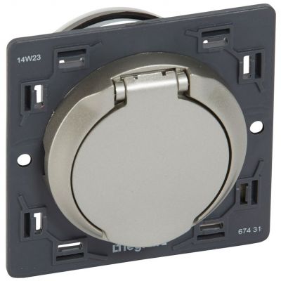 Celiane Gniazdo Odkurzacza Centralnego Tytanowy 067431 LEGRAND (067431)