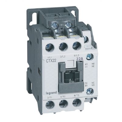 Stycznik CTX3 3P 22A 1Z 1R 24V AC 416110 LEGRAND (416110)