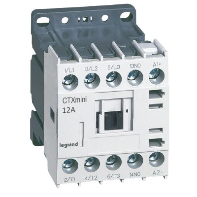 Stycznik Mocy 12A 3P 24V DC 0Z 1R CTX3 Mini 41704 417041 LEGRAND (417041)