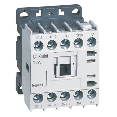 Styczniki Mocy 12A 3P 110V AC 0Z 1R CTX3 Mini 417044 LEGRAND (417044)