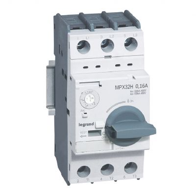 Wyłącznik Silnikowy 3P 0,02Kw 0,1-0,16A Mpx3 32H 417320 LEGRAND (417320)